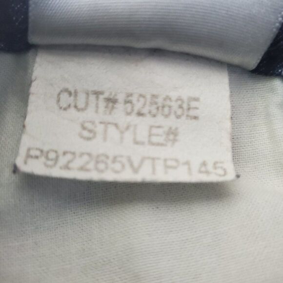 NYDJ Sheri Skinny Ventura Denim Blue Jean Dark Wash Factory Fading Star Print 6P - Picture 9 of 15